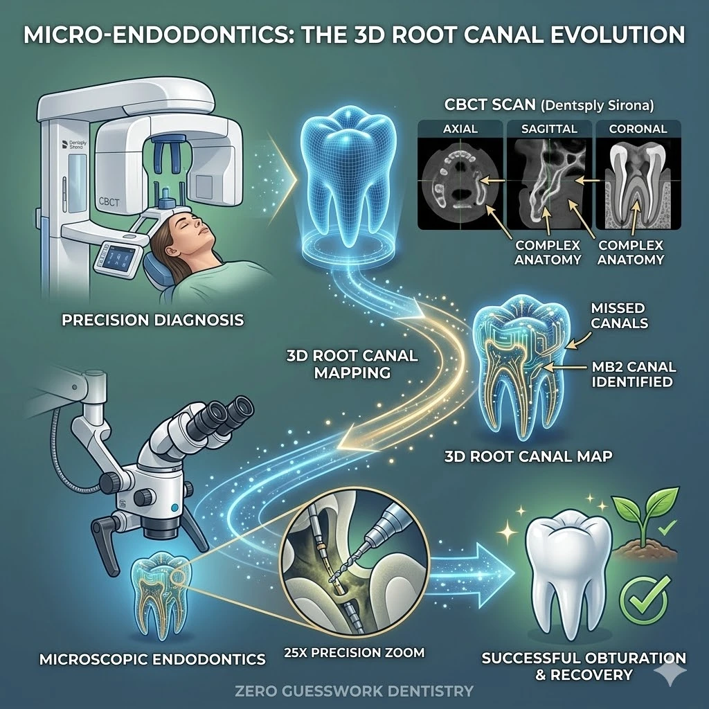 3D CBCT and Microscopic Endodontics at Oraa Care