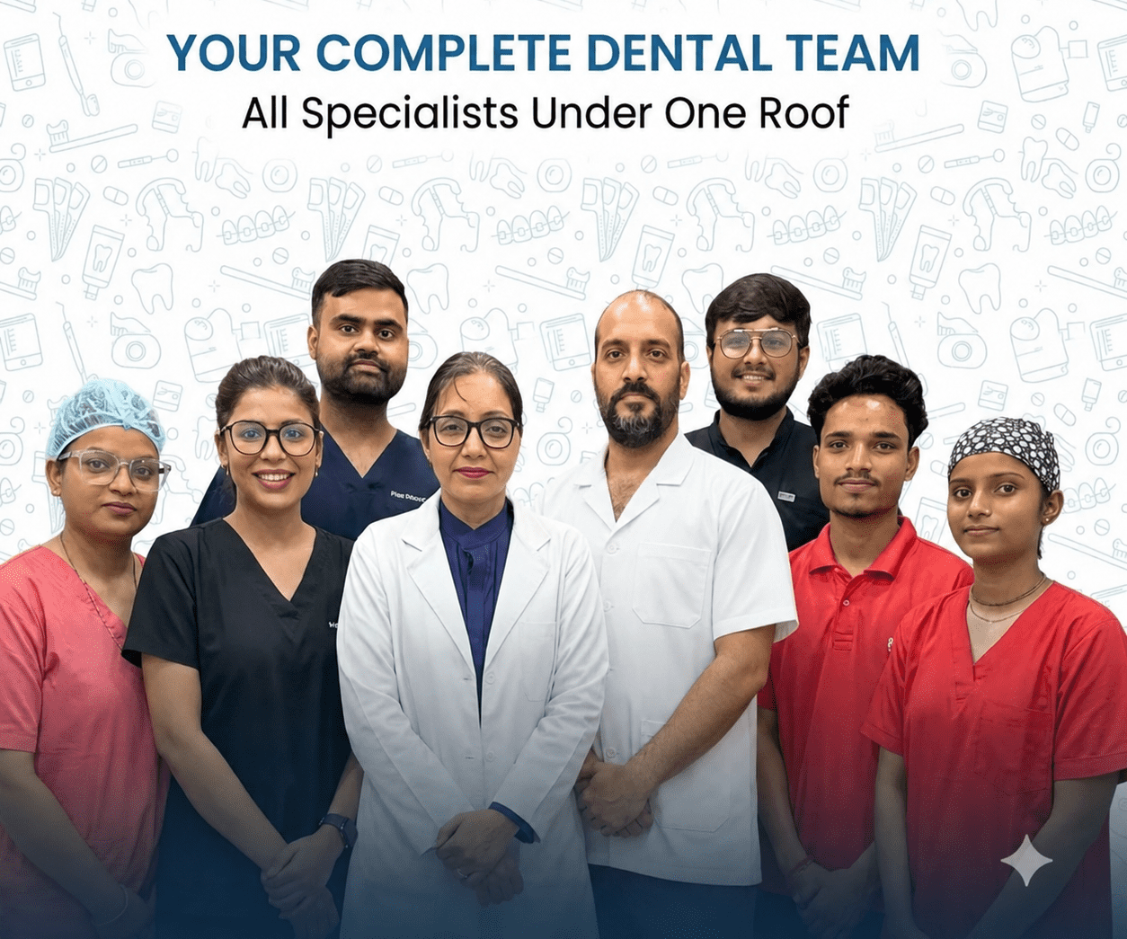 Team of the Best Dental Clinic in Dwarka